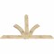 Ekena Millwork Redmond Rough Sawn Timber Gable Bracket, Douglas Fir, 84"W x 56"H x 2"D x 6"F, 16/12 Pitch GBW084X56X0206RED00RDF - alternate 2